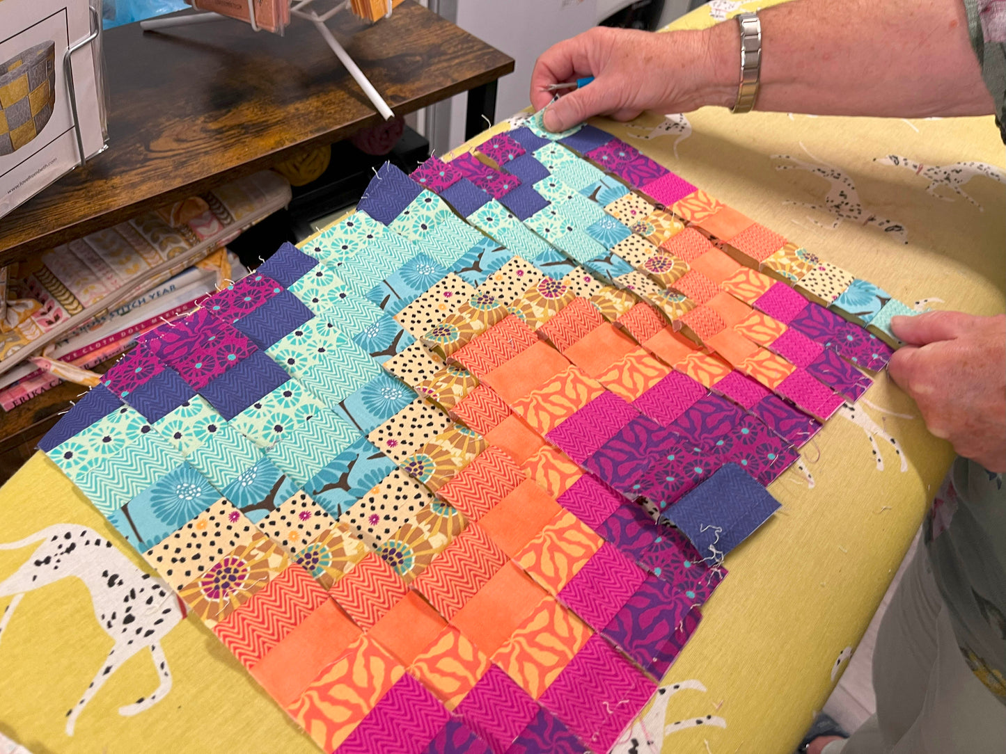 Bargello Cushion Workshop - (Materials included)
