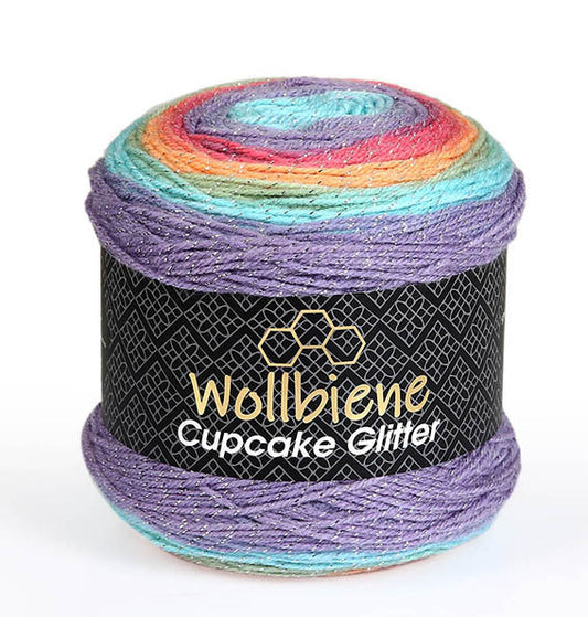 Wollbiene Cupcake Glitter