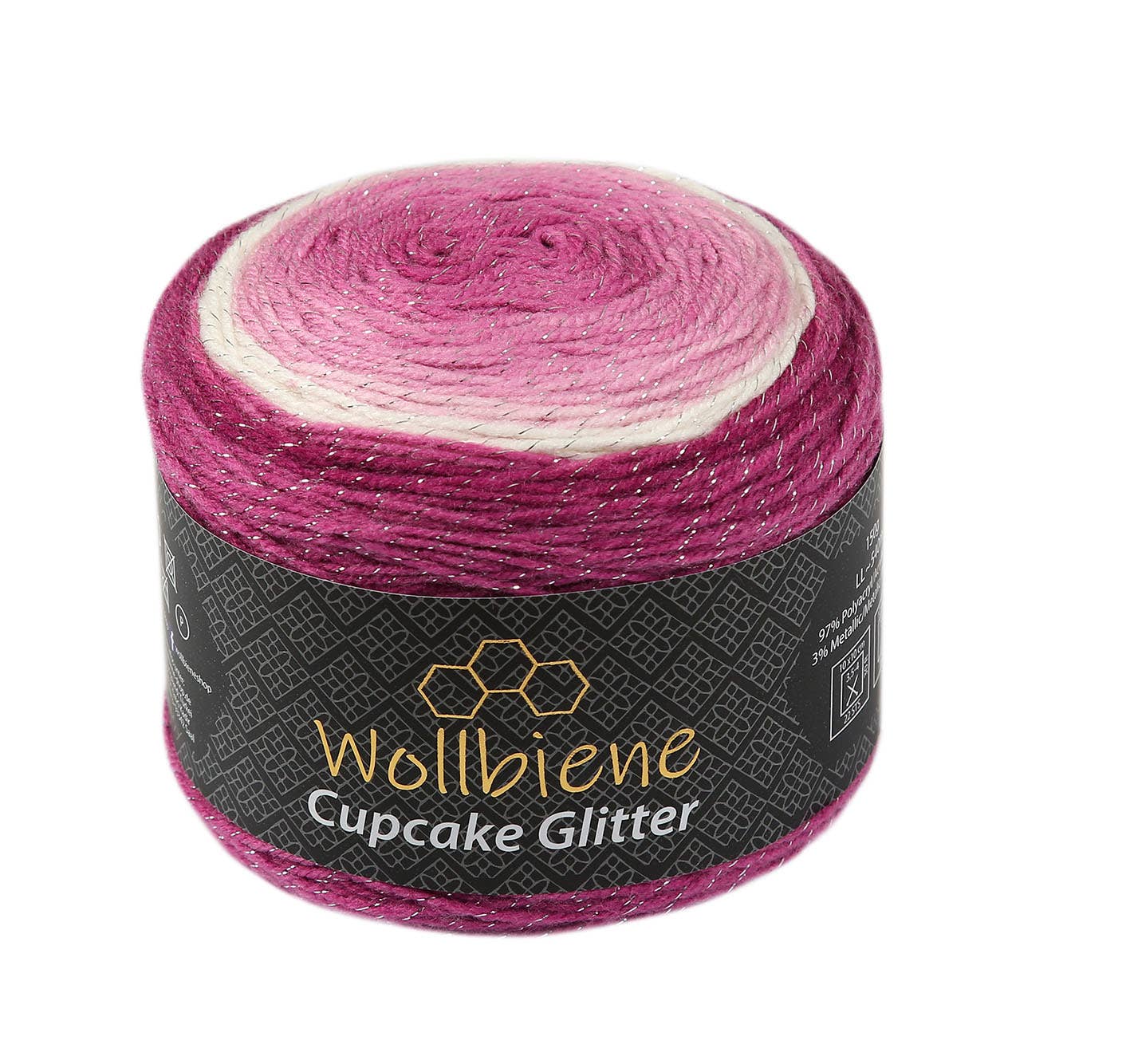 Wollbiene Cupcake Glitter