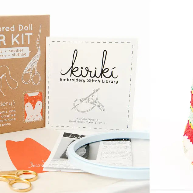 Fiesta Cat Sewing Kit - Kiriki Press