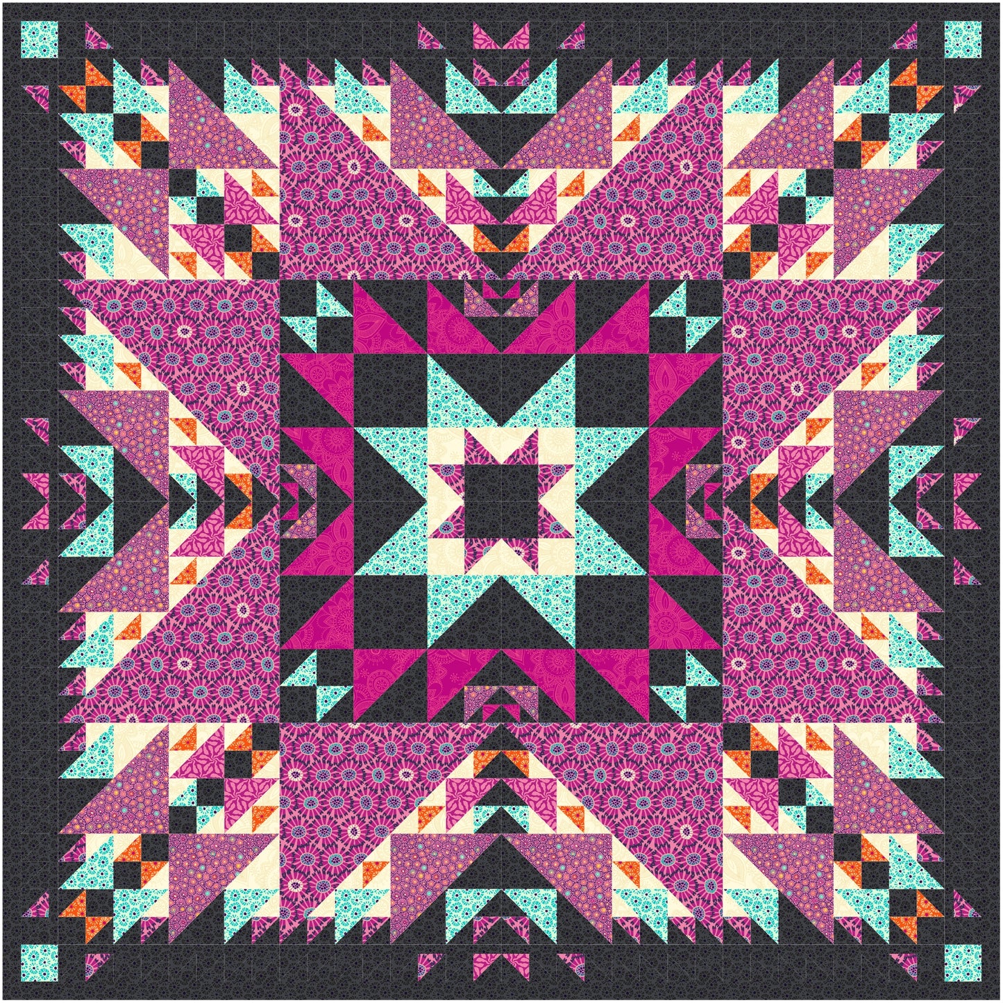 Nova Quilt Sewing Pattern and Kits