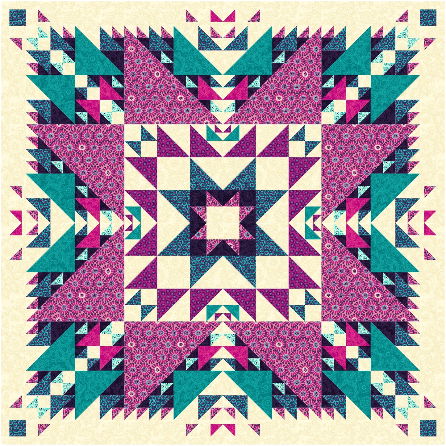 Nova Quilt Sewing Pattern and Kits