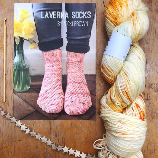 Crochet Pattern - Laverna Socks