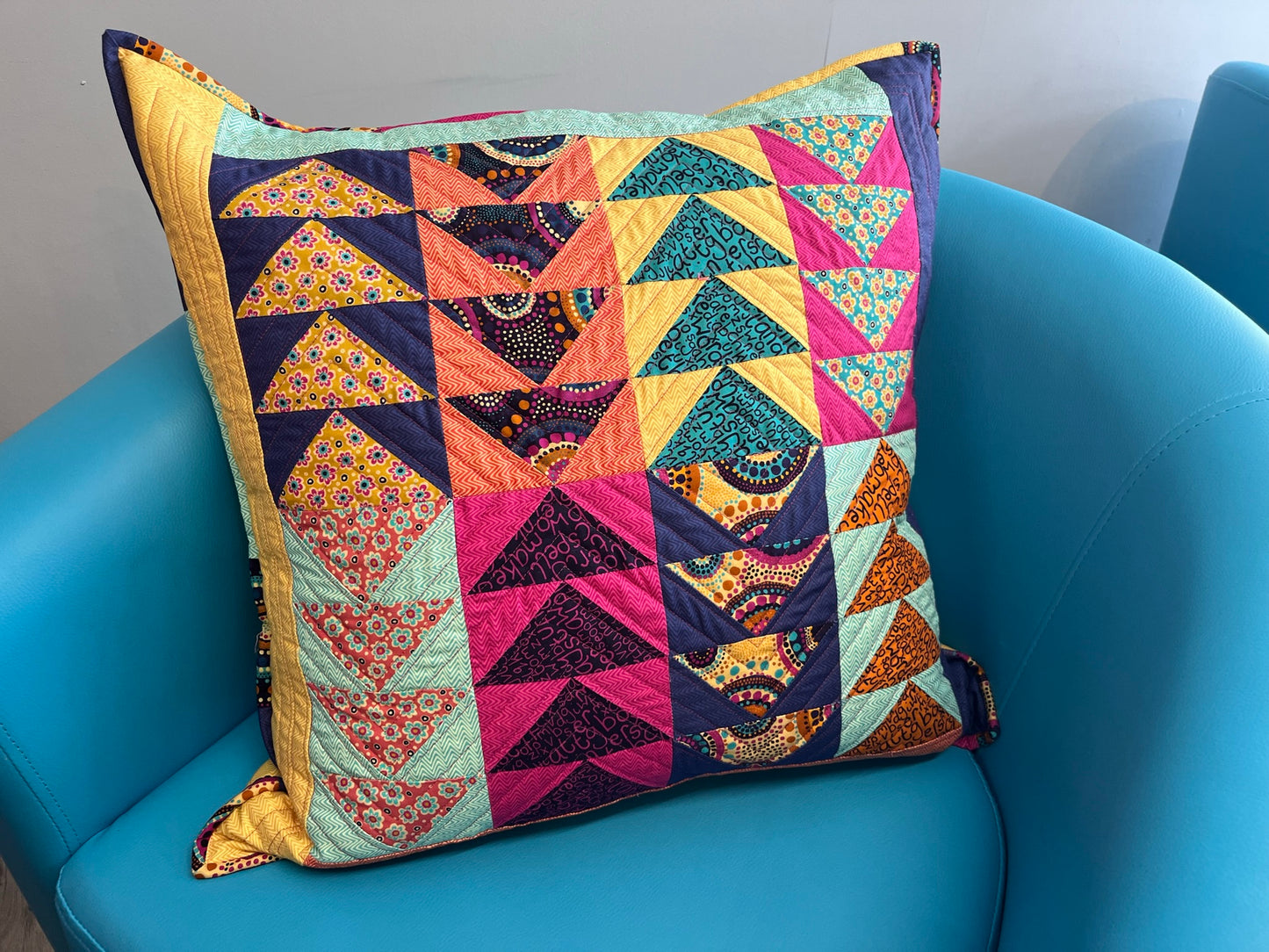 Quilted Cushion Tutorial