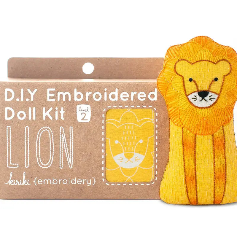 Lion Sewing Kit - Kiriki Press