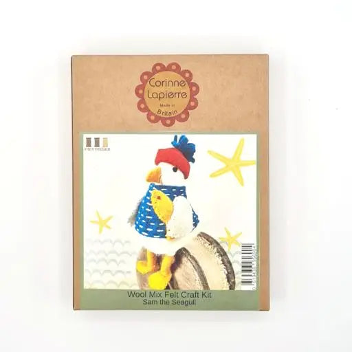 Sam the Seagull felt sewing kit
