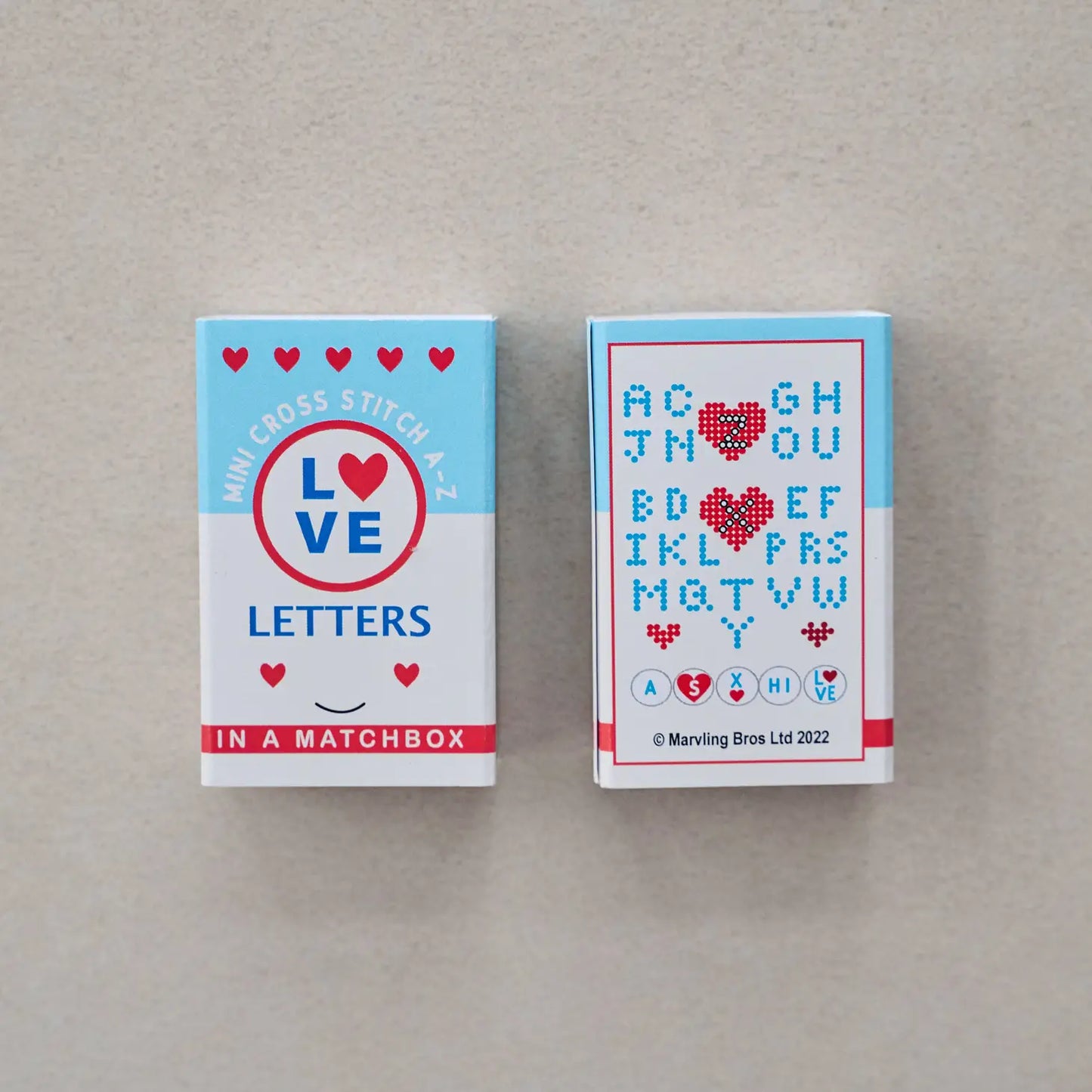Love Letters Mini Cross Stitch Kit