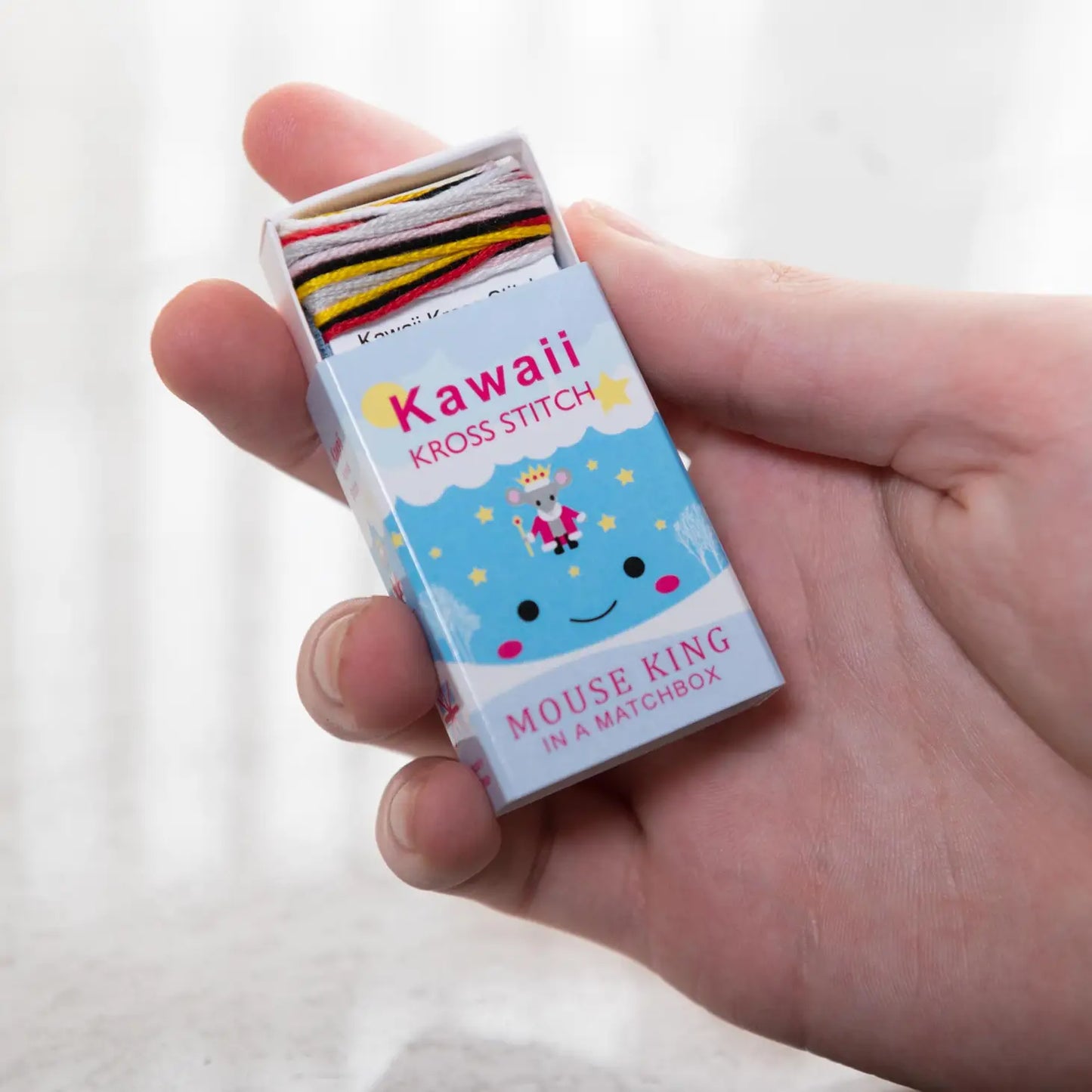Kawaii Mouse King Mini Cross Stitch Kit