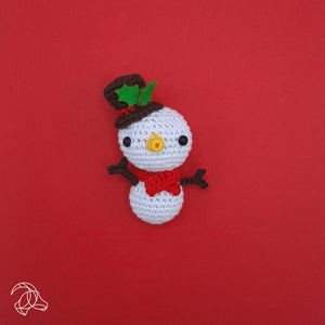 Mini Snowman Crochet Kit - Hardicraft