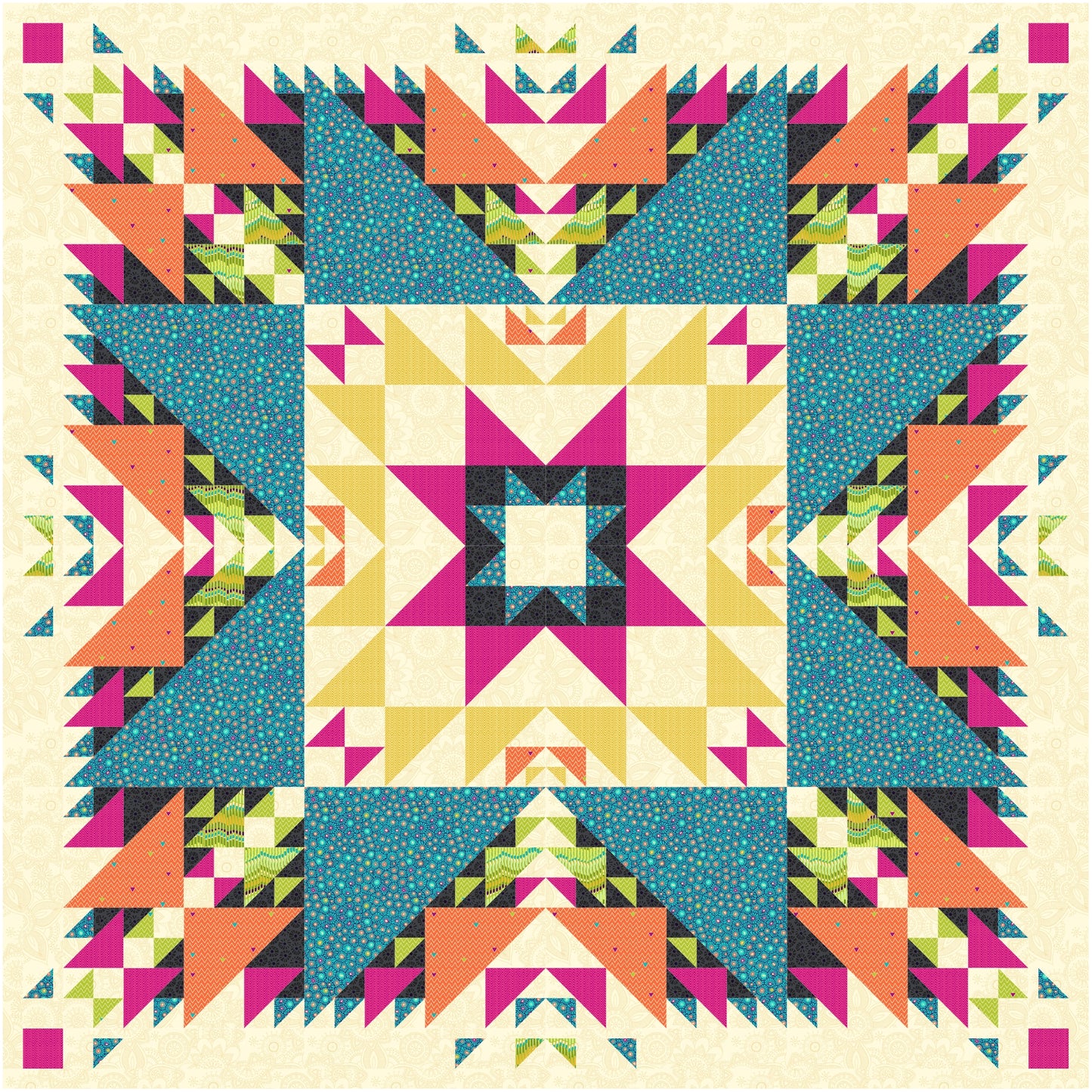 Nova Quilt Sewing Pattern and Kits