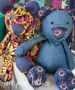 Patchwork Ted Sewing Pattern
