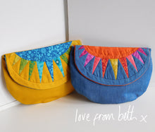Load image into Gallery viewer, Sunburst Purse Sewing Pattern