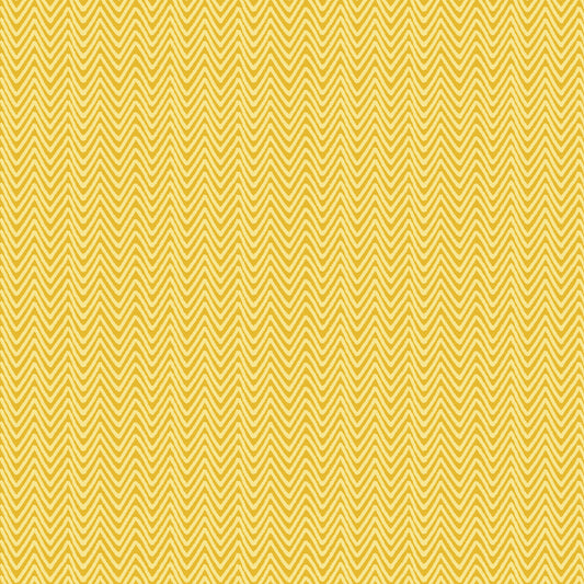 Quilting Cotton - In Bloom - Ziggy Yellow - BL0301Y