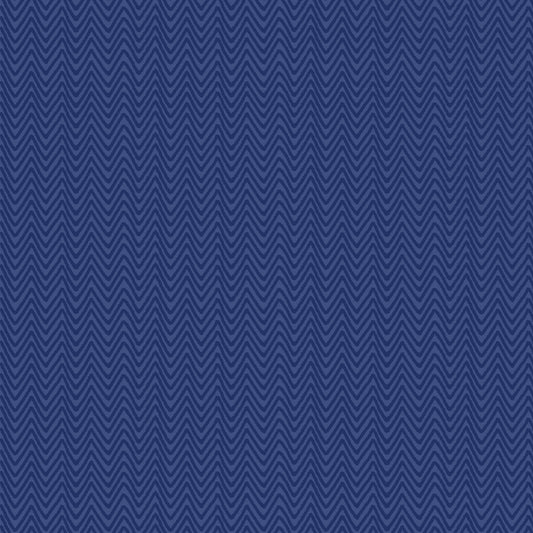 Quilting Cotton - In Bloom - Ziggy Blue - BL0306B