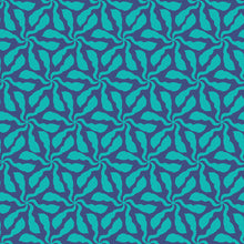 Load image into Gallery viewer, Quilting Cotton - In Bloom - Swirly Whirly Blue - BL0501B