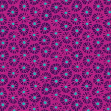 Load image into Gallery viewer, Quilting Cotton - In Bloom - Dials Purple Pink  - BL0604PP