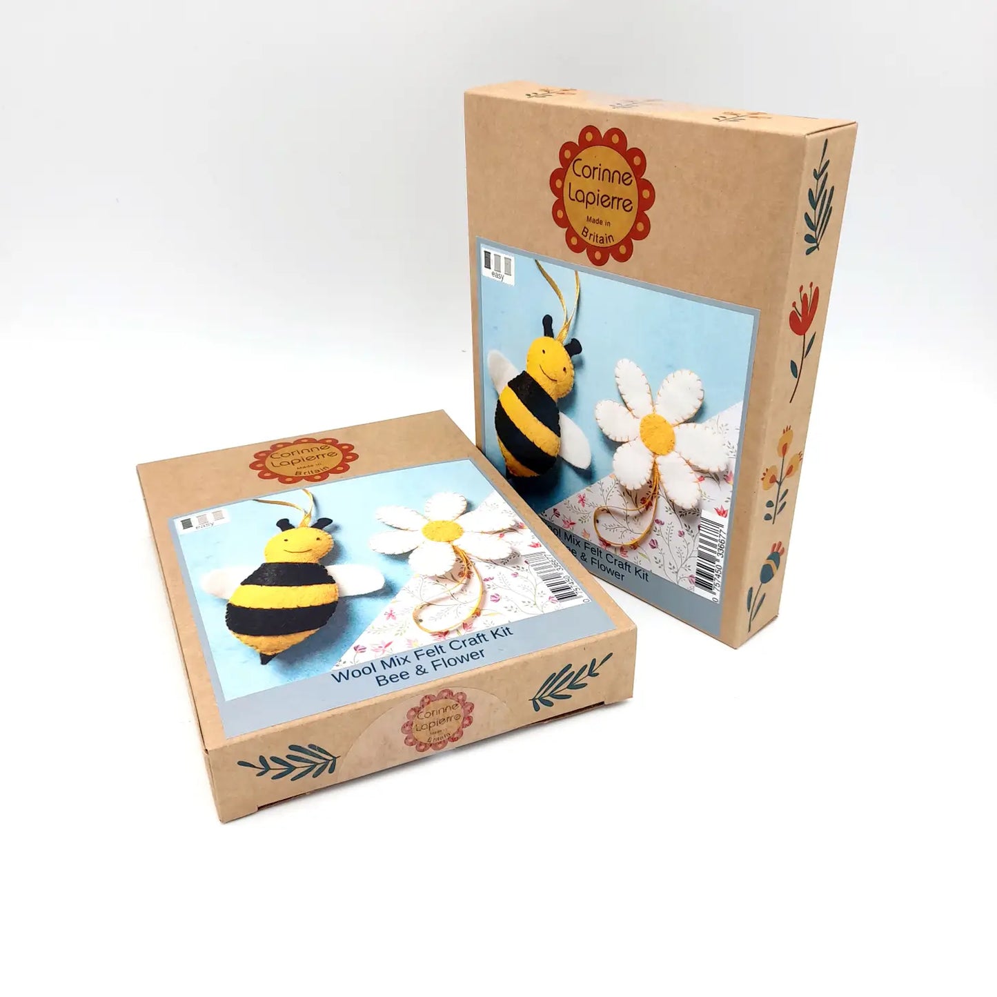 Bee & Flower Felt Craft Mini Kit