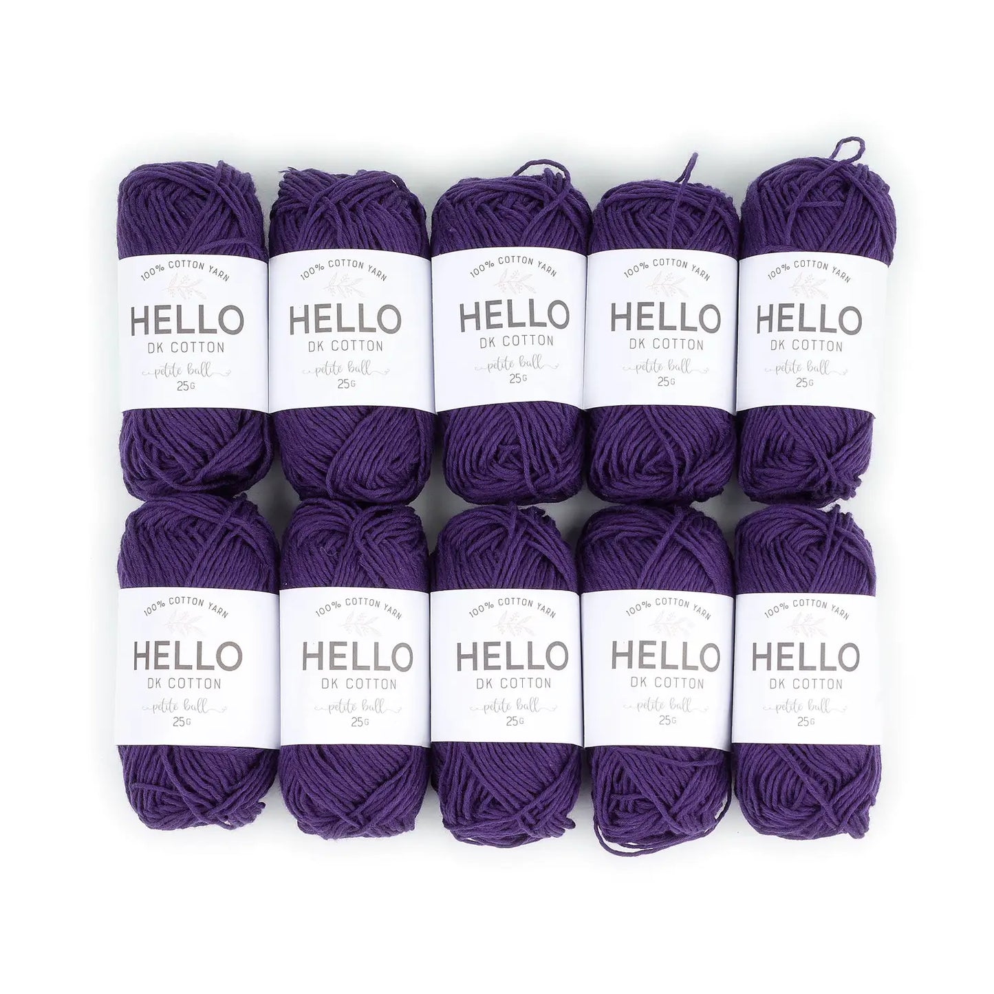 HELLO 100% Cotton 25g Amigurumi Yarn