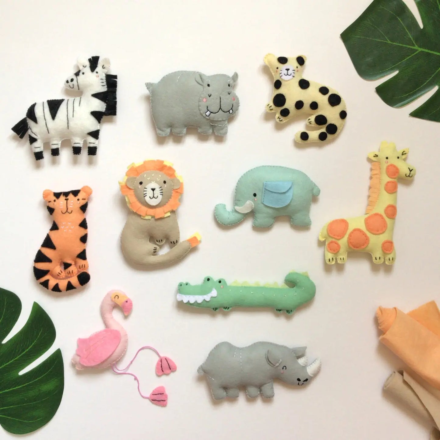 Leonard the Lion Felt DIY Sewing Kit