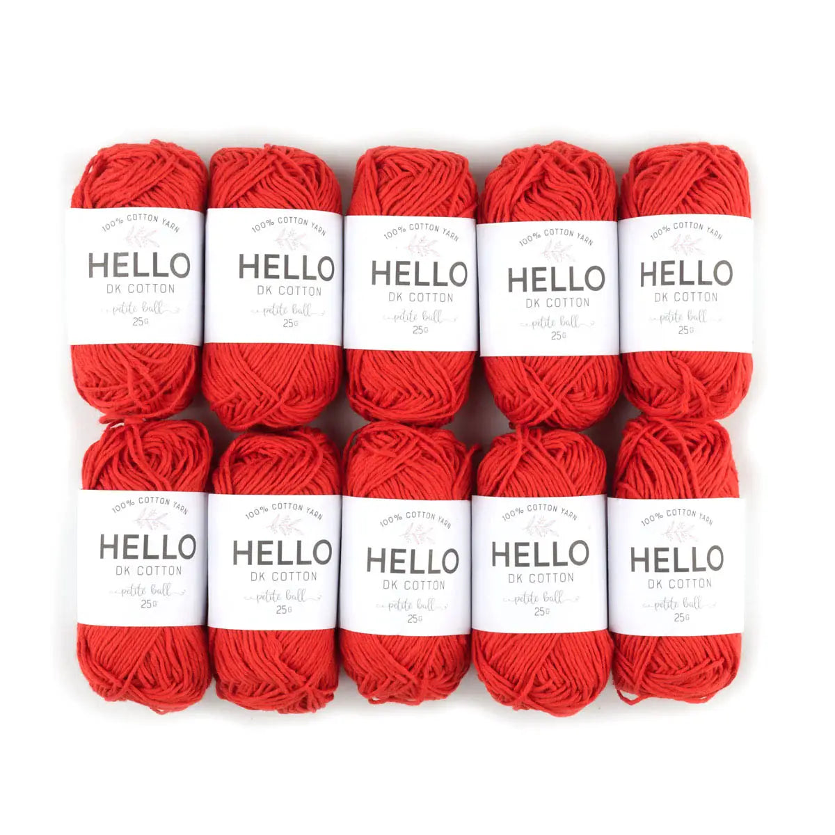 HELLO 100% Cotton 25g Amigurumi Yarn