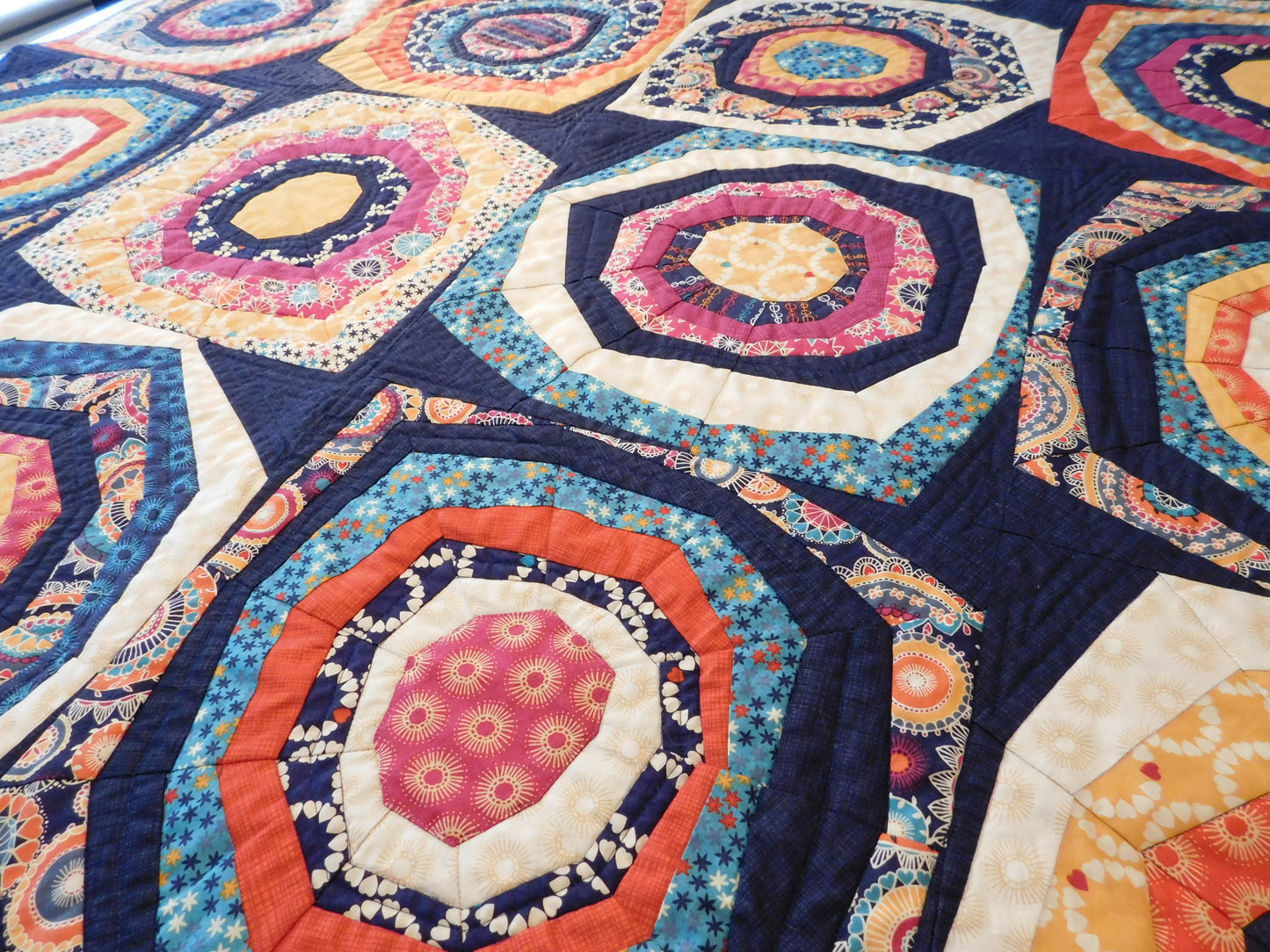 Stone Roses Quilt Sewing Pattern