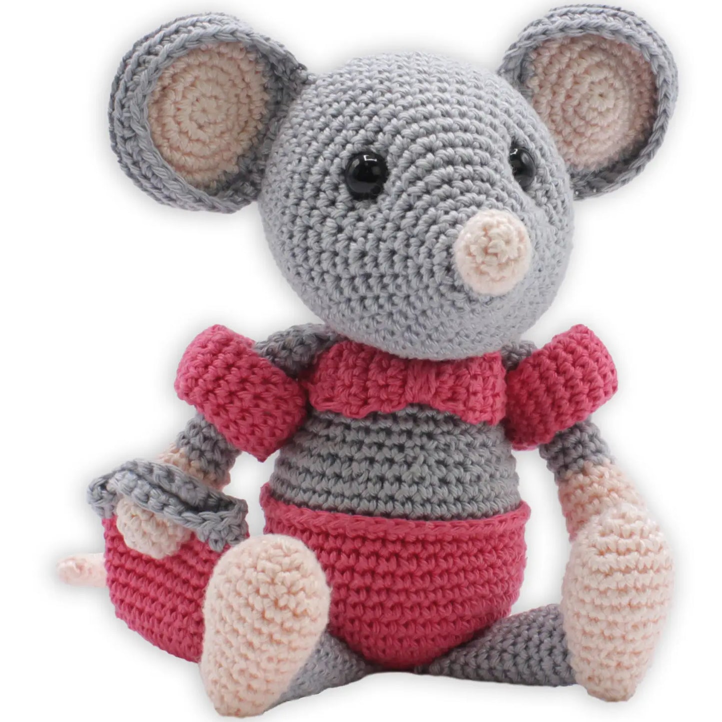 Daisy Mouse Crochet kit - Hardicraft