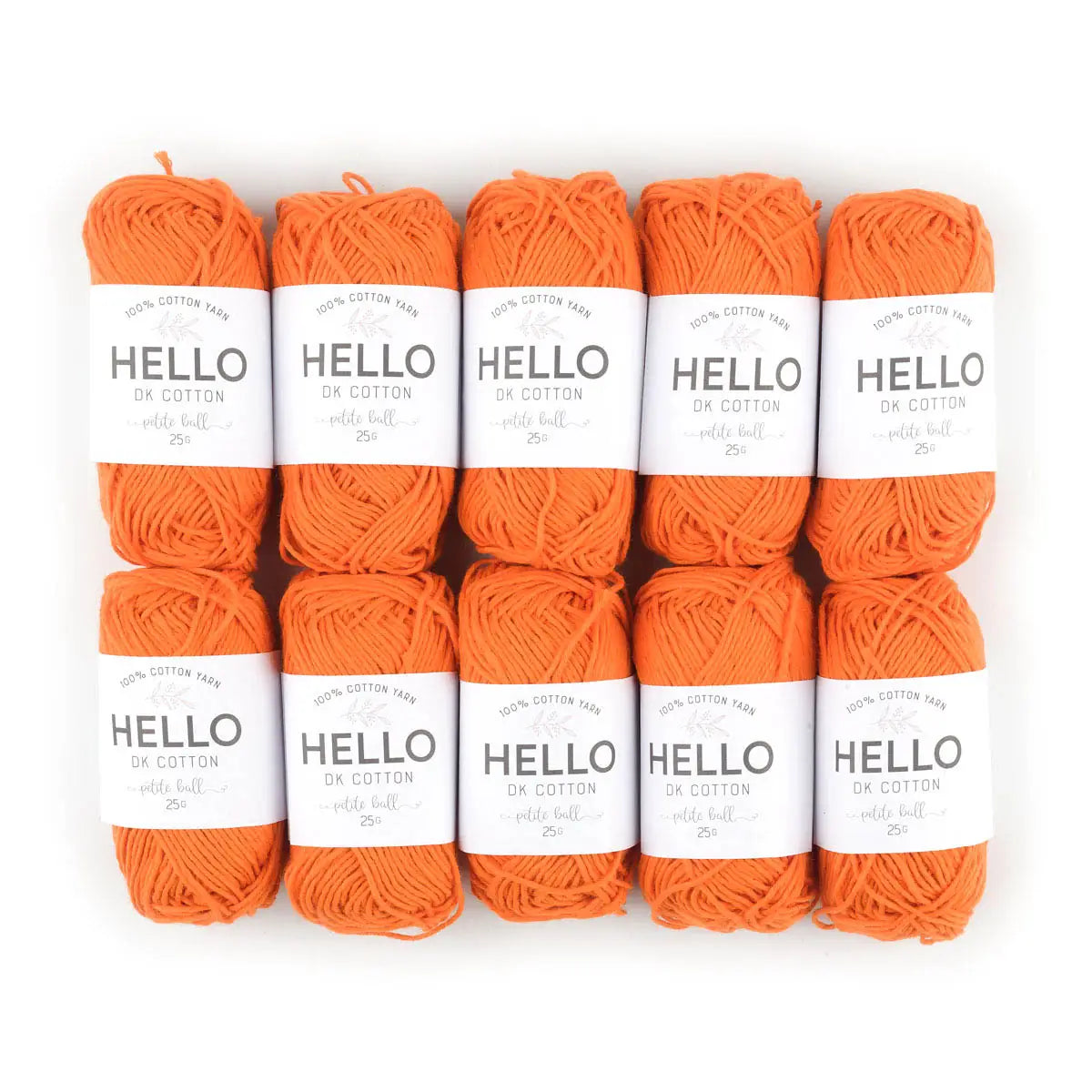 HELLO 100% Cotton 25g Amigurumi Yarn