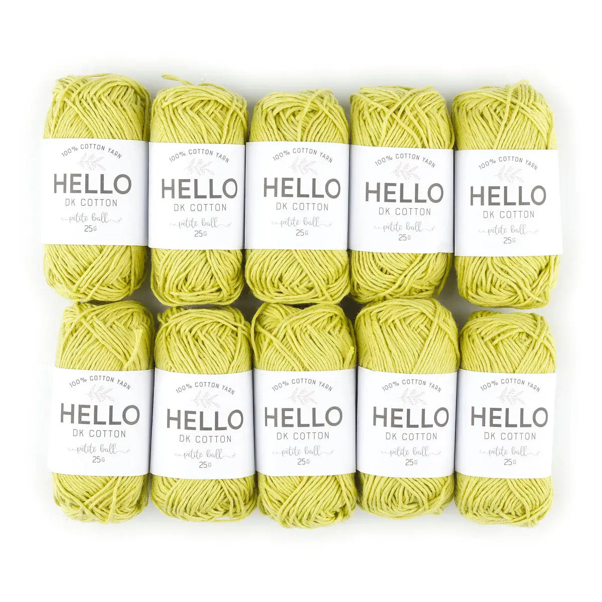 HELLO 100% Cotton 25g Amigurumi Yarn