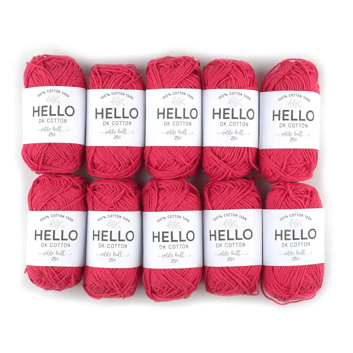 HELLO 100% Cotton 25g Amigurumi Yarn
