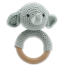 Load image into Gallery viewer, Baby Elephant Rattle Crochet kit - Hardicraft