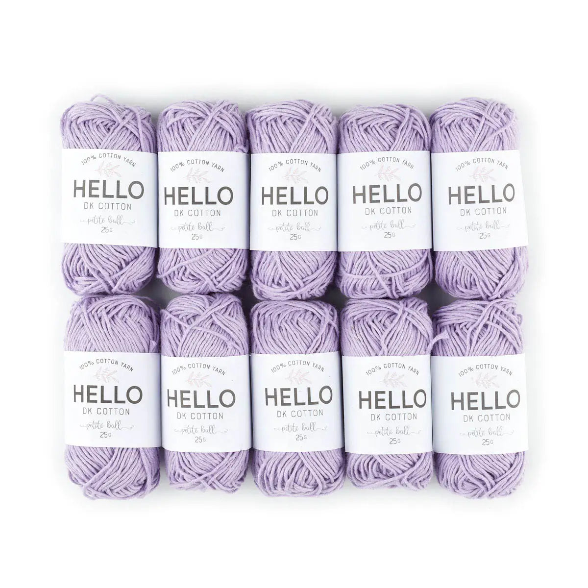 HELLO 100% Cotton 25g Amigurumi Yarn