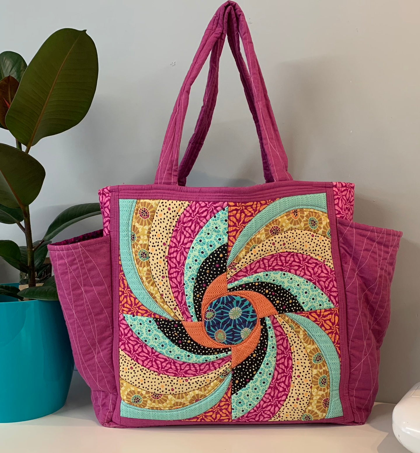 Big Block Bag Sewing Pattern - Main Image