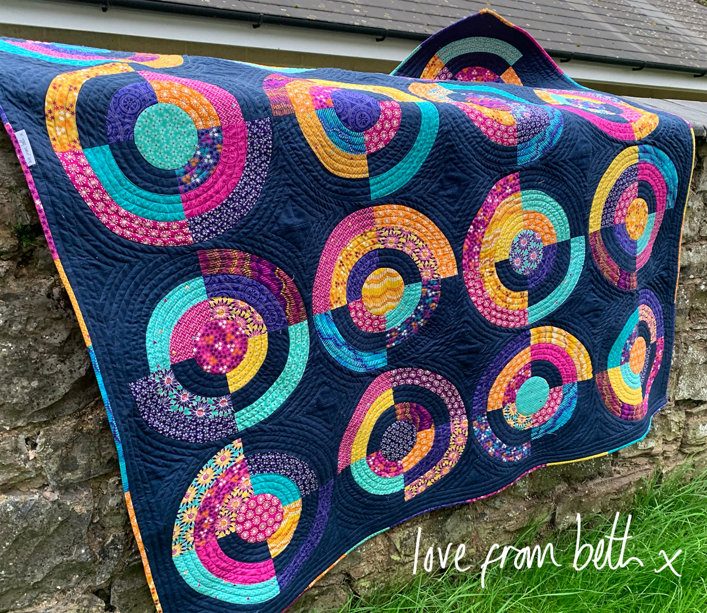 Broken Circles Quilt Sewing Pattern