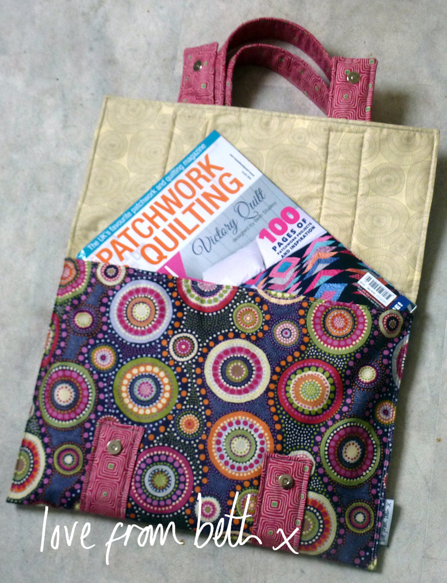 Quilted Satchel Sewing Pattern – Love From Beth