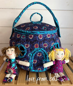 Dilly Dolly House sewing pattern