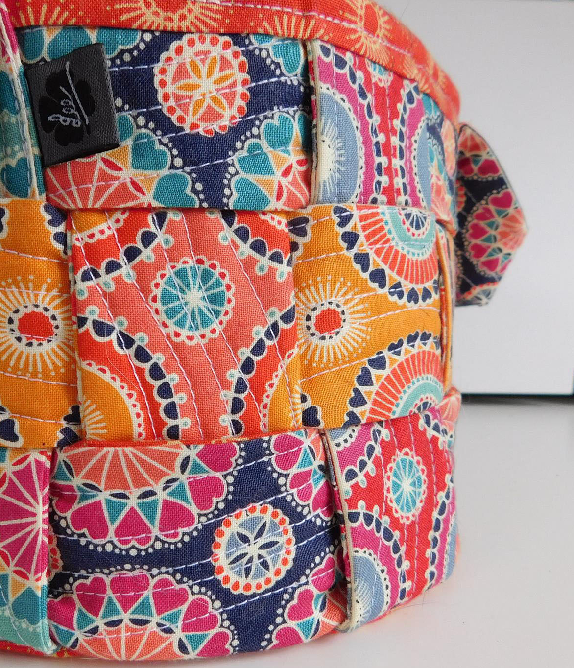 A Lovely Woven Basket Sewing Pattern