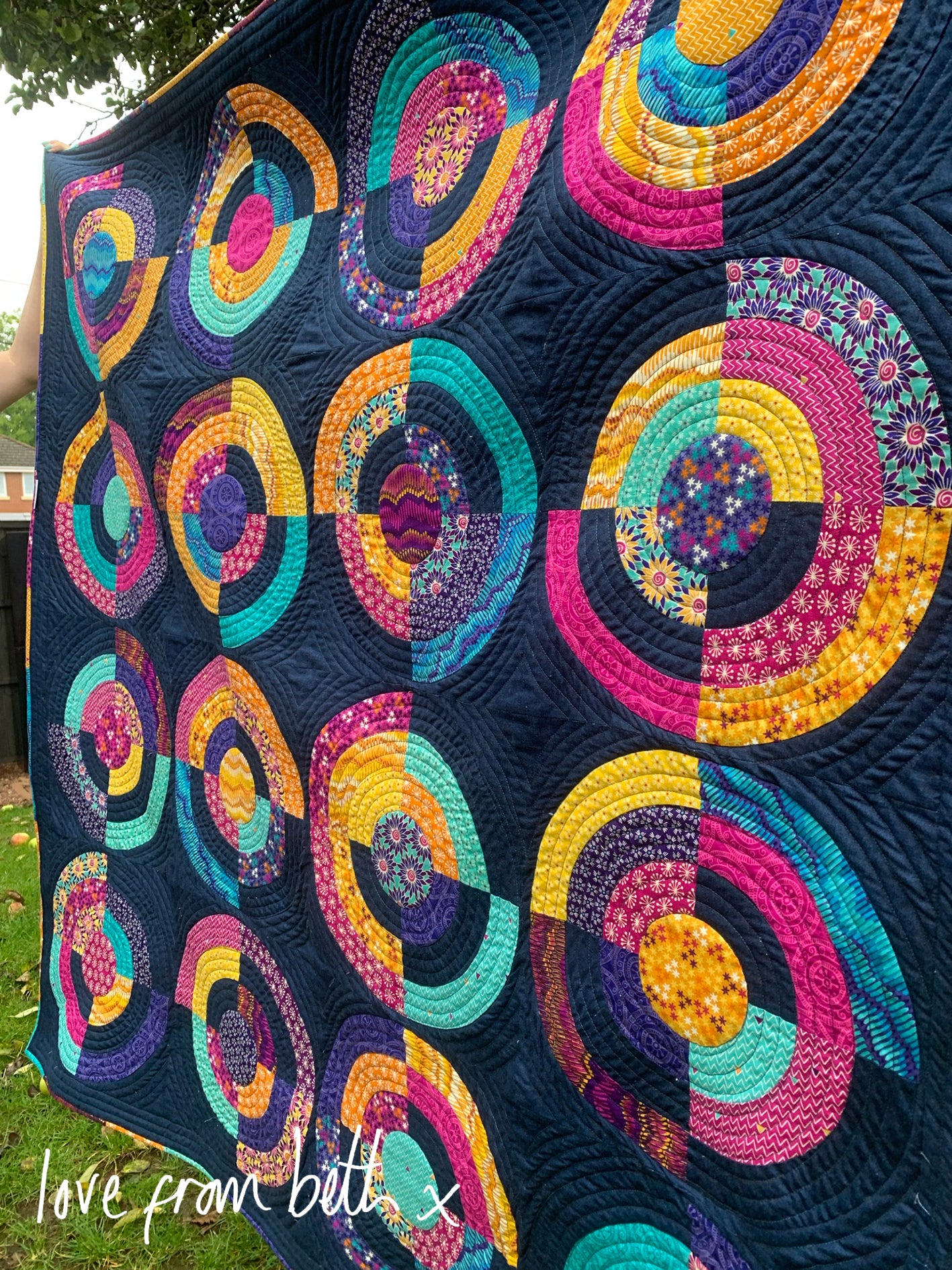 Broken Circles Quilt Sewing Pattern