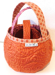 Pumpkin Bags Sewing Pattern
