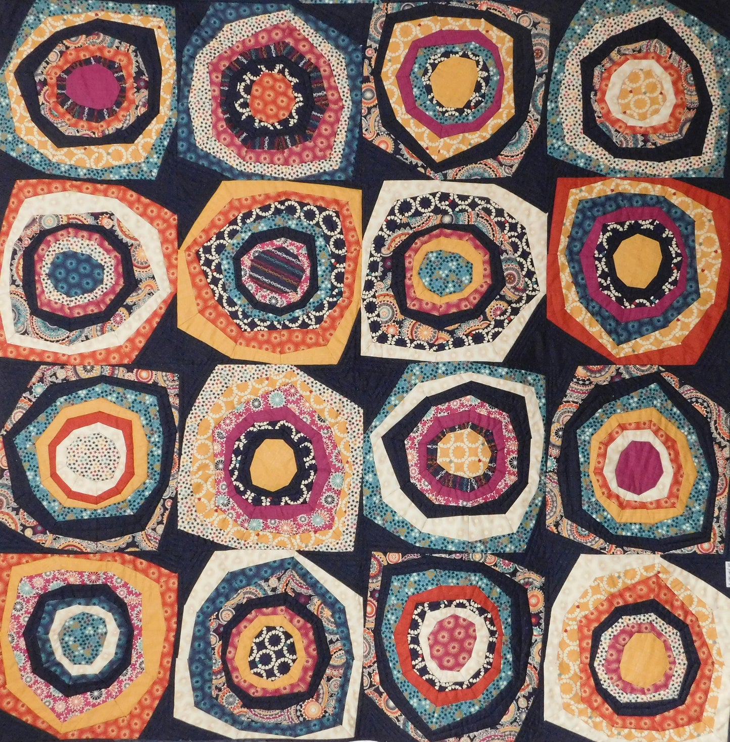 Stone Roses Quilt Sewing Pattern