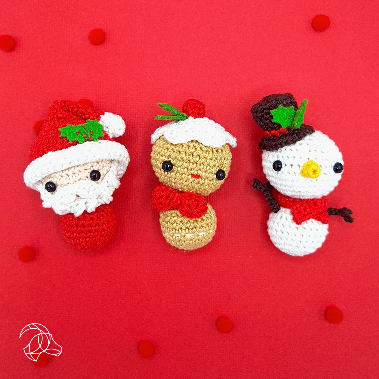 Mini Santa Crochet Kit - Hardicraft