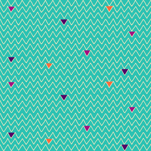 Quilting Cotton - Arrow Drops Aqua - ARR02A