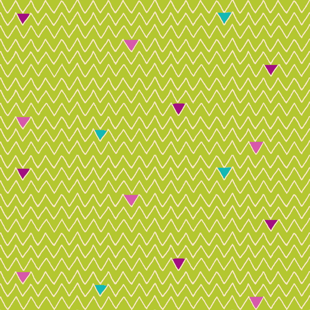 Quilting Cotton - Arrow Drops Lime - ARR01LI