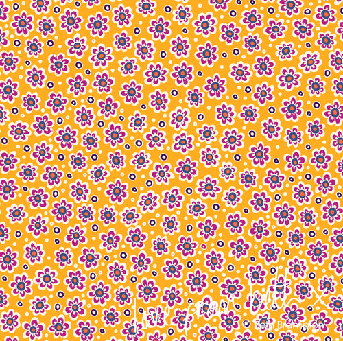 Quilting Cotton - Flowers Yellow - FLO03Y