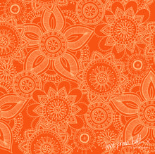 Load image into Gallery viewer, Quilting Cotton - Henna Basic - Orange HENB02O