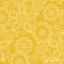 Load image into Gallery viewer, Quilting Cotton - Henna Basic - Yellow HENB03Y