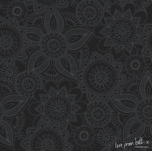 Load image into Gallery viewer, Quilting Cotton - Henna Basic - Black HENB08B