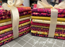 Load image into Gallery viewer, 10 fat quarter selection bundle - Pinks, yellows and creams