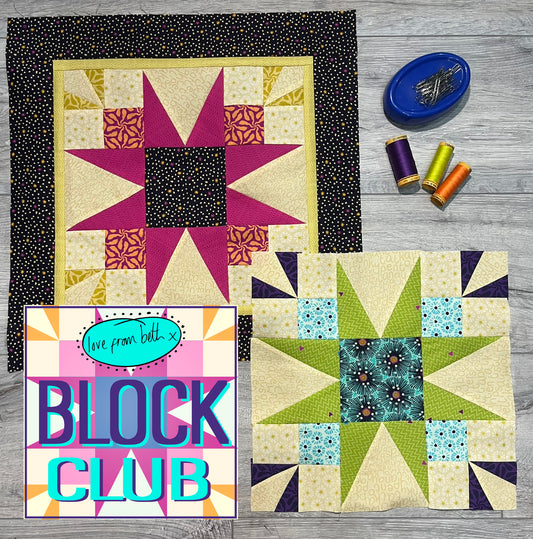 Block Club Class - Month 2 - Autumn Star