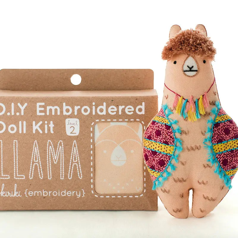 Llama Sewing Kit - Kiriki Press