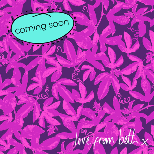 Quilting Cotton - Vines Pink - VIN02P